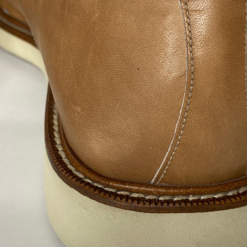 Mezlan Balboa Lace-Up Tan Leather Shoe Sz 8.5 - Picture 11 of 13